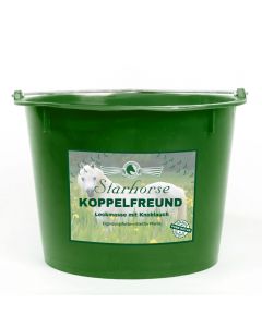 Koppelfreund-Leckmasse mit Knoblauch
